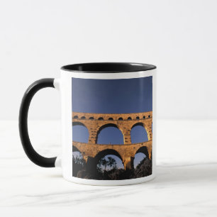 Taza UE, Francia, Provenza, Gard, Pont du Gard. romano