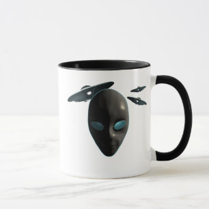 Taza UFOs y extranjeros
