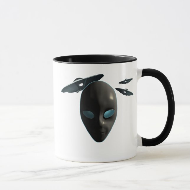 Taza UFOs y extranjeros (Derecha)