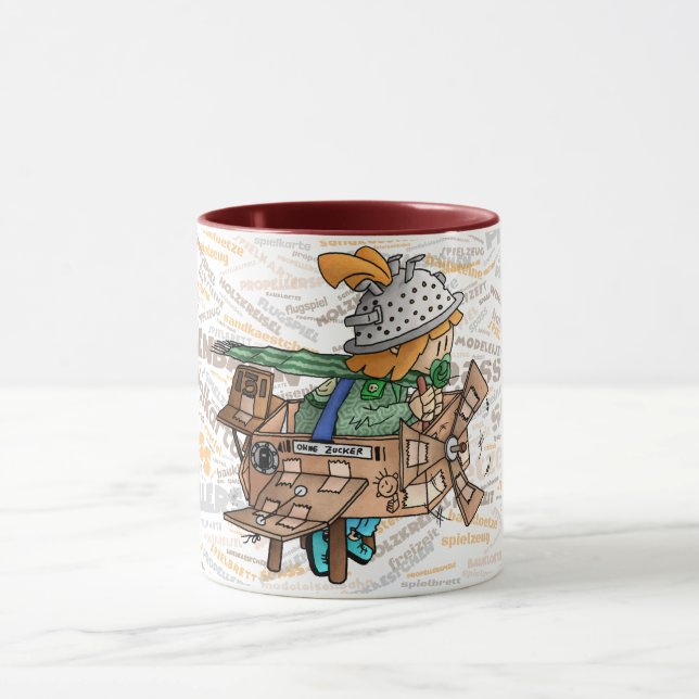 Taza Ugo - Flugspiel / Kissen Poster (Centro)