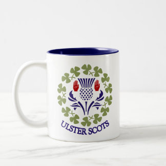Taza Ulster-Escocesa del cardo y del trébol