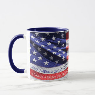 Taza Ultra MAGA Trump Chica Mug-Sin disculpas