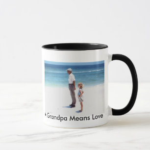 Taza Un abuelo significa amor