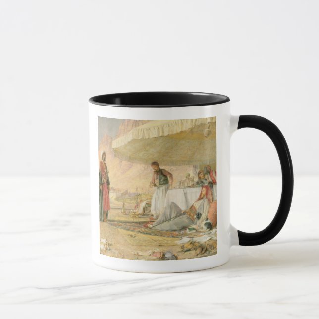 Taza Un acampamento de Frank en el desierto del monte (Derecha)