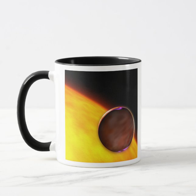 Taza Un acercamiento de un planeta extrasolar (Izquierda)