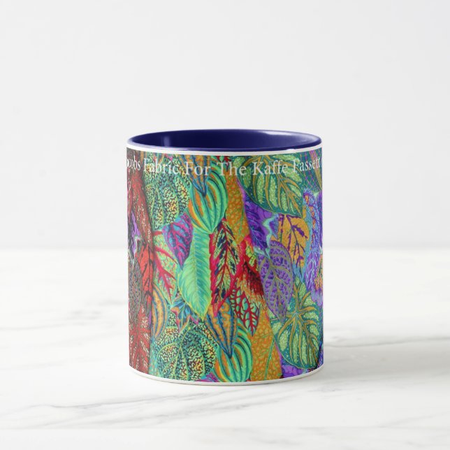 Taza Un adorable Philip Jacobs Fabric Coleus mug (Centro)
