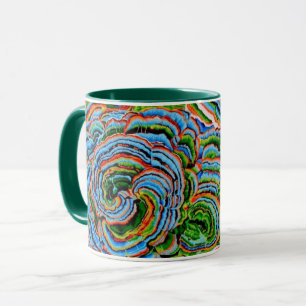Taza Un adorable Philip Jacobs Fabric Tree Fungi Mug