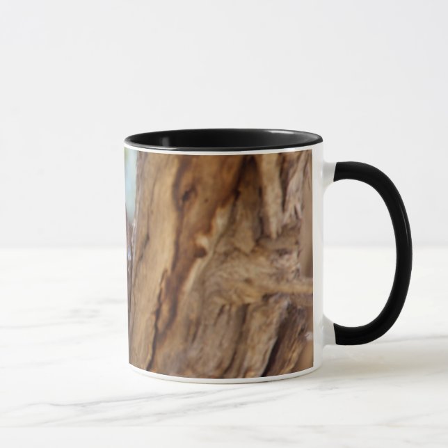 Taza Un águila de serpiente de pecho blanco (Derecha)