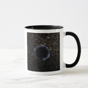 Taza Un agujero negro en un clúster global