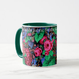 Taza Un alegre Philip Jacobs Fabric Floral Chintz Mug