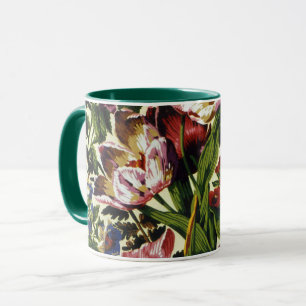 Taza Un alegre Philip Jacobs Fabric Tulip Chintz mug