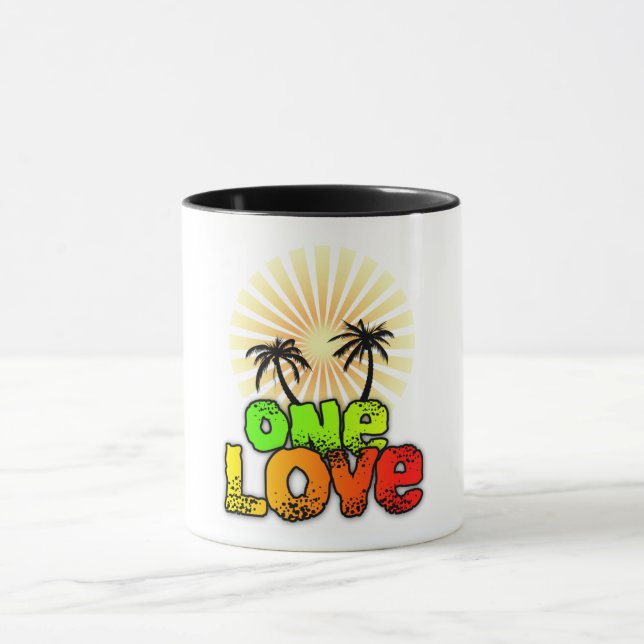 Taza Un amor Jamaica (Centro)