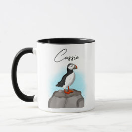 Taza Un ataúd personalizado en una roca