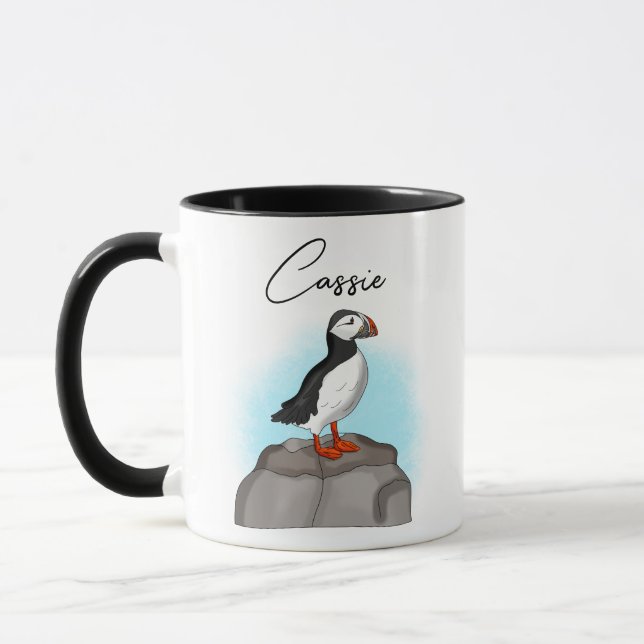 Taza Un ataúd personalizado en una roca (Izquierda)
