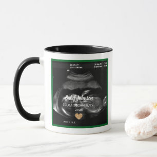 Taza Un bebé sonograma viene pronto Invitación para el 