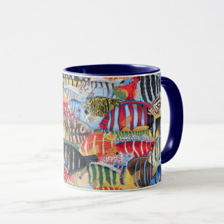 Taza Un bonito pescadillo de Philip Jacobs Fabric