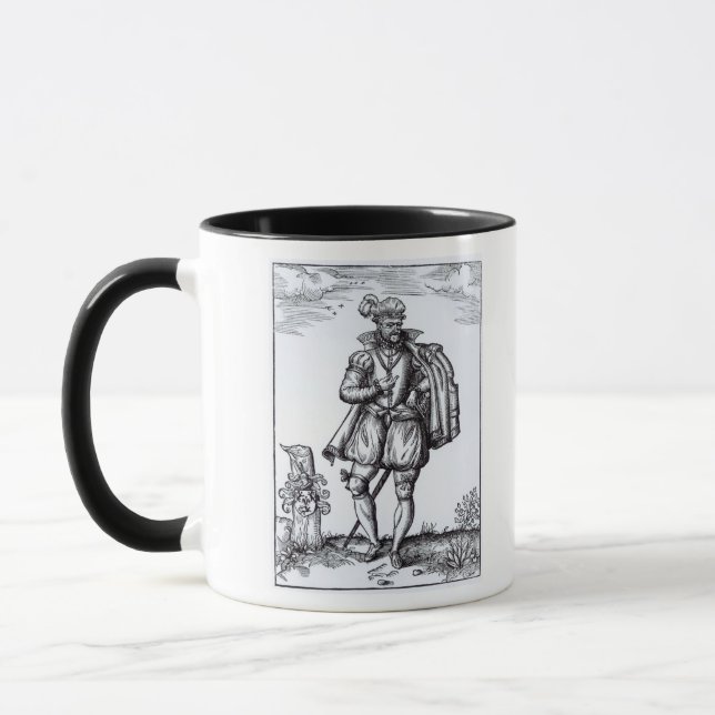 Taza Un caballero de Tudor (Izquierda)