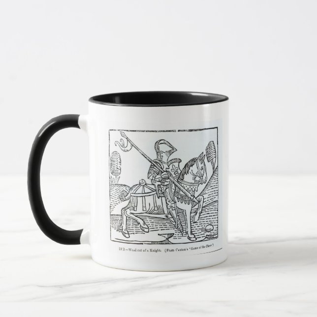 Taza Un caballero, juego de Caxton del 'de los (Izquierda)