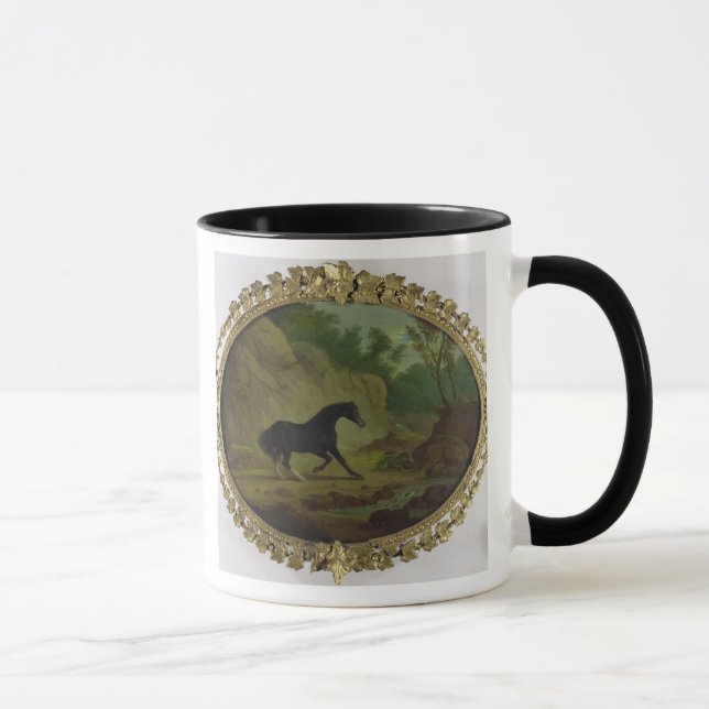 Taza Un caballo asustado por una serpiente, 1792 (Derecha)