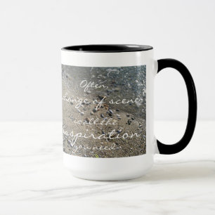 Taza Un cambio de escena es toda la inspiración que ne