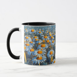 Taza Un campo lleno de camomiles florecientes - Café Mu