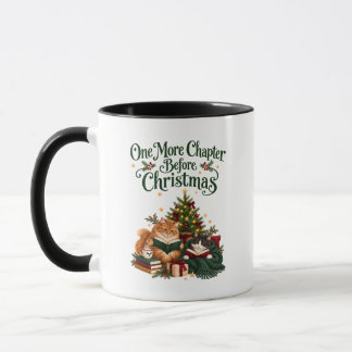 Taza Un capítulo más antes de los gatos de Navidad