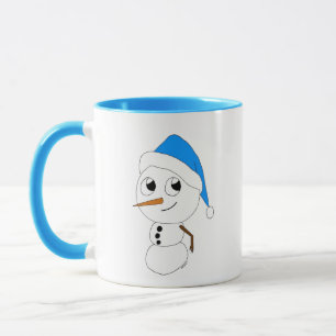 Taza un chibi snowman