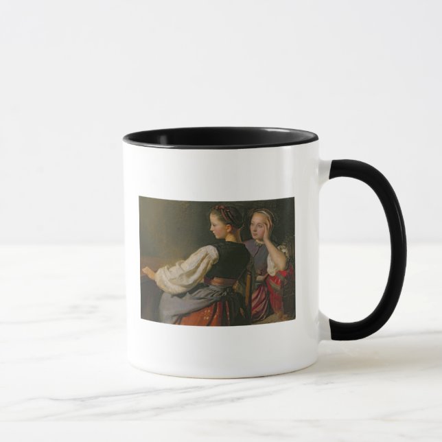 Taza Un chica de Probsteier, 1844 (Derecha)