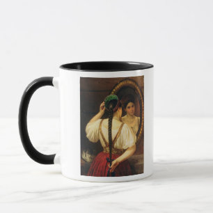 Taza Un chica en el espejo, 1848