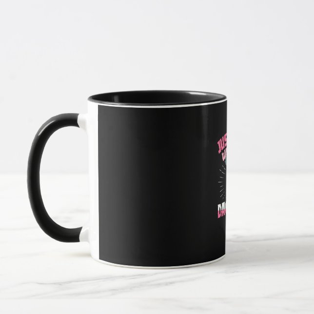 Taza Un Chica que ama a Dachshund (Izquierda)