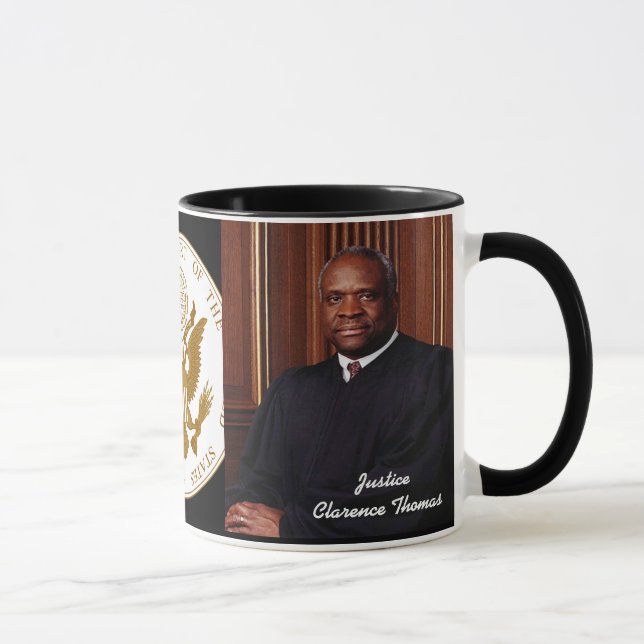Taza Un Clarence Thomas más joven Y más viejo (Derecha)