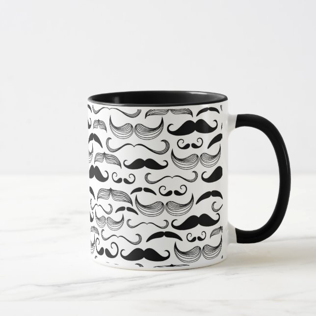 Taza Un club de los caballeros. Modelo 2 del bigote (Derecha)