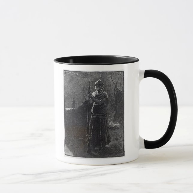 Taza Un colono de Red River, 1878 (Derecha)
