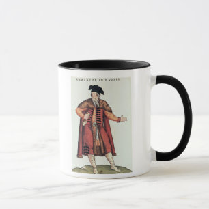 Taza Un comerciante ruso
