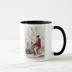 Taza Un Convict en la colonia penal de Toulon
