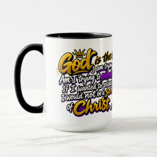 Taza Un deseo de agradar a Dios