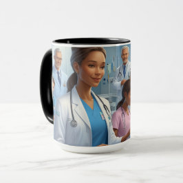 Taza Un día en la vida de un hospital