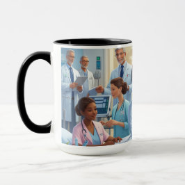 Taza Un día en la vida de un hospital