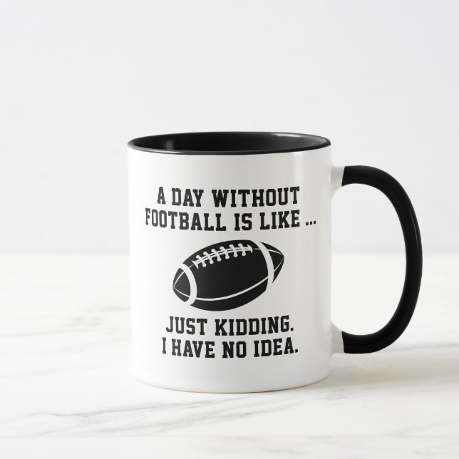 Taza Un Día Sin Fútbol (Derecha)