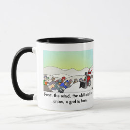 Taza Un Dios Nace Mug