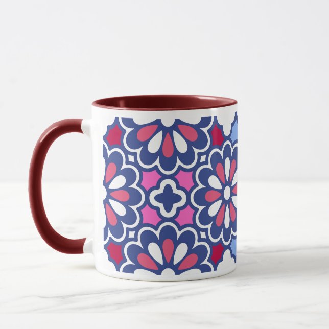 Taza Un diseño de patrón único (Izquierda)