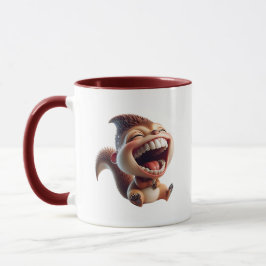 Taza Un écureuil mort de rire.