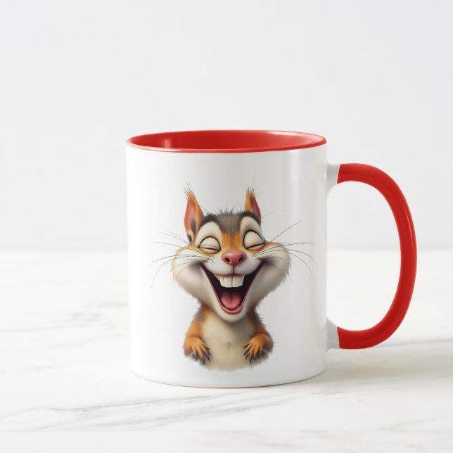 Taza Un écureuil mort de rire. (Derecha)