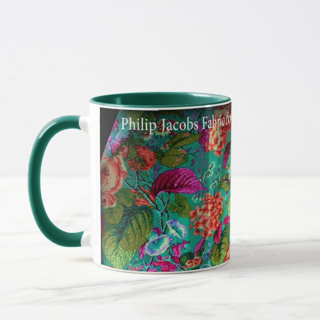 Taza Un encantador Rosa Philip Jacobs e Hydrangea Mug (Izquierda)