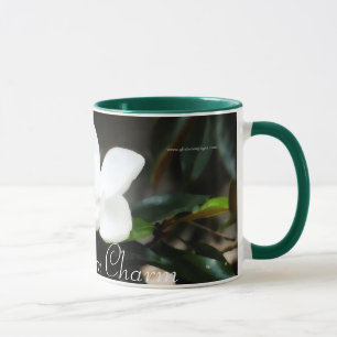Taza Un encanto meridional - flor de la magnolia