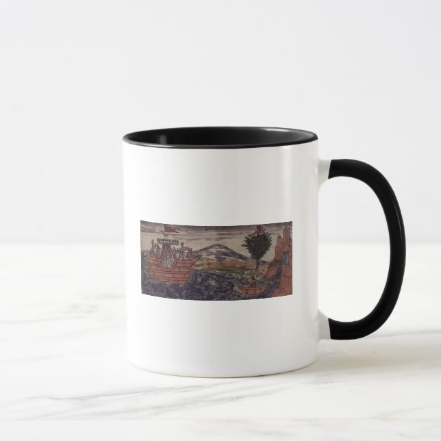 Taza Un espía indio observa (Derecha)