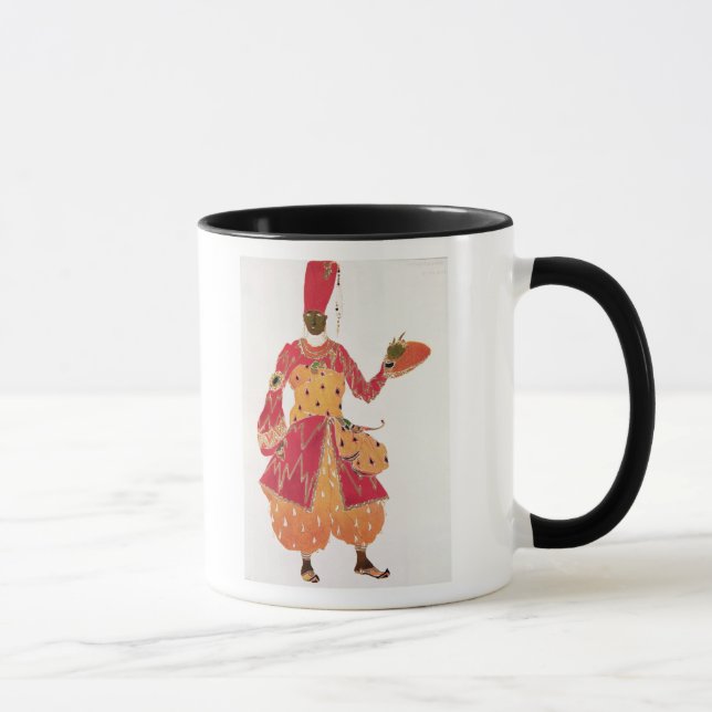 Taza Un eunuco, del ballet 'Scheherazade (Derecha)
