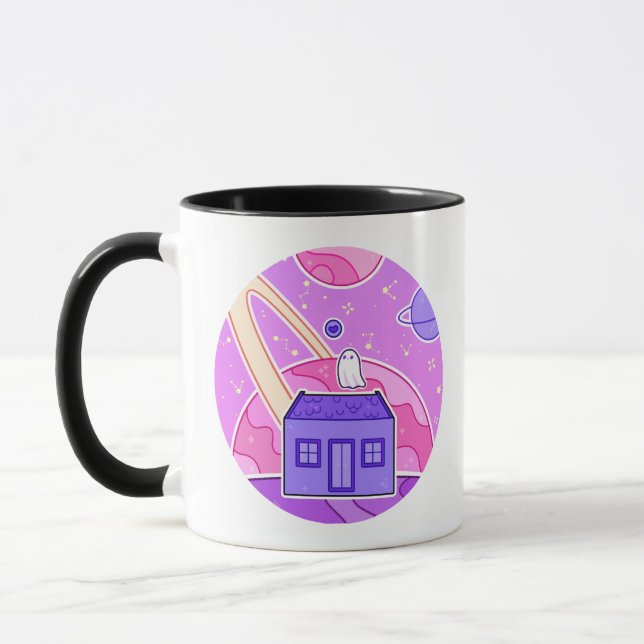 Taza Un fantasma que vive en el espacio (Izquierda)