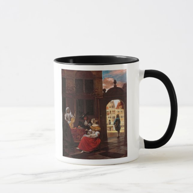 Taza Un fiesta musical, 1677 (Derecha)