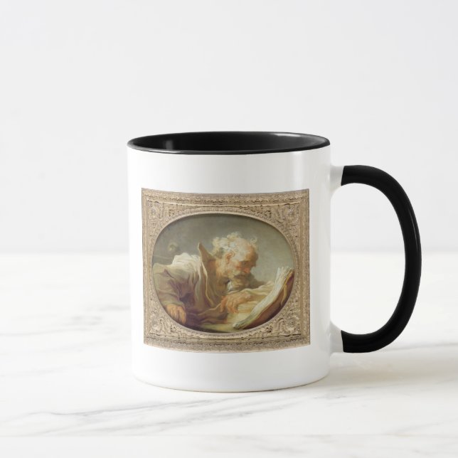 Taza Un filósofo, c.1764 (Derecha)